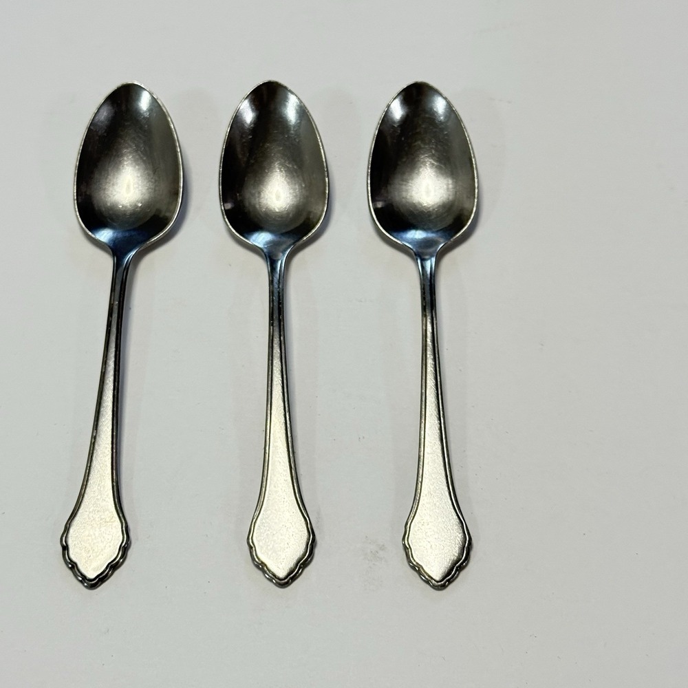 WM William Rogers Replacement Set Of  Of 3 Teaspoons